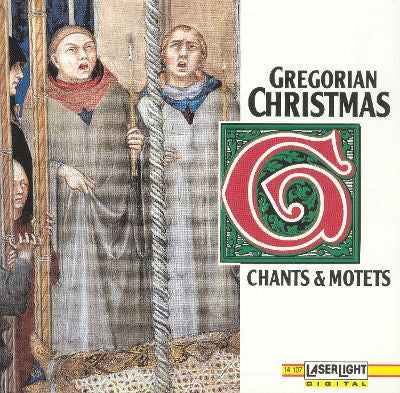 Gregorian Christmas: Chants And Motets by Capella Gregoriana, Schola Hungarica, László Dobszay - CD Album Cover