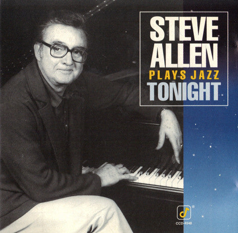Steve Allen Plays Jazz Tonight by Steve Allen (3) - CD Album Cover
