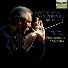 Symphonies No. 5 & No. 7 by Ludwig van Beethoven, Benjamin Zander, Philharmonia Orchestra (CD)