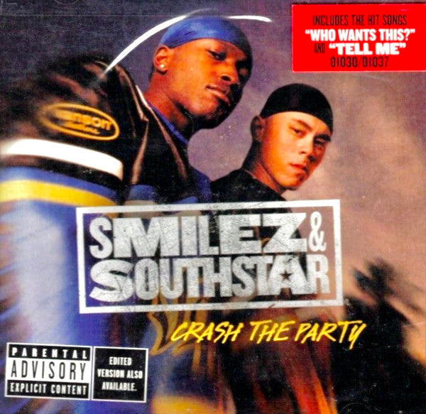 Crash The Party by Smilez & Southstar - CD Album Cover