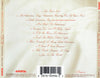 One Wish (The Holiday Album) by Whitney Houston - CD Back Cover