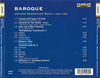Baroque (Toccata And Fugue In D Minor / Jesu, Joy Of Man's Desiring / "Brandenburg" Concerto No. 2 by Johann Sebastian Bach - CD Back Cover
