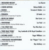 All-Time Great Instrumental Hits Volume 1 by Various - CD Back Cover