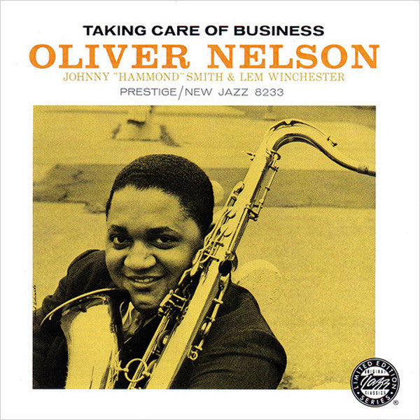 Taking Care Of Business by Oliver Nelson - CD Album Cover