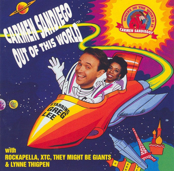 Carmen Sandiego: Out Of This World by Various - CD Album Cover