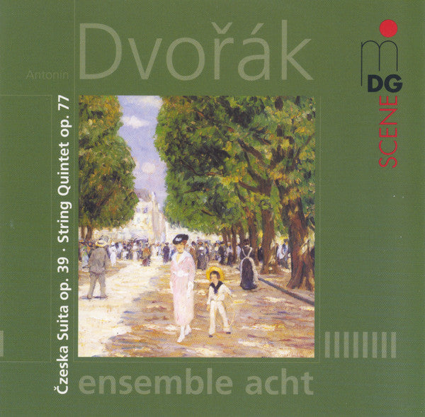Czeska Suita, Quintet op.77 by Antonín Dvořák, Ensemble Acht - CD Album Cover