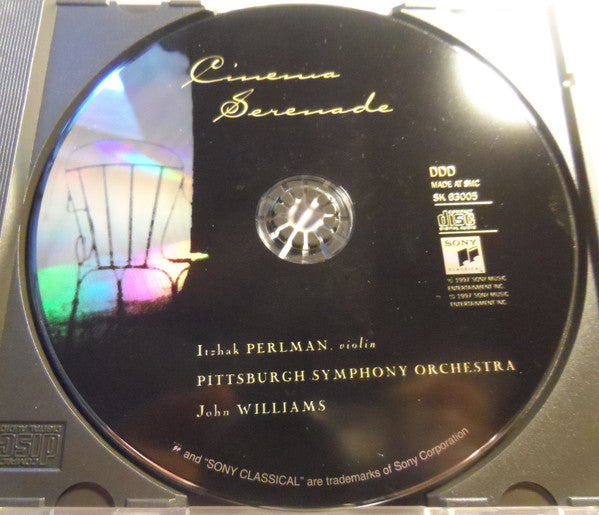 Cinema Serenade by Itzhak Perlman, Pittsburgh Symphony Orchestra (CD)