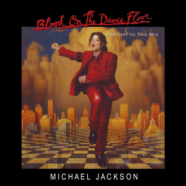 Blood On The Dance Floor: HIStory In The Mix by Michael Jackson - CD Album Cover