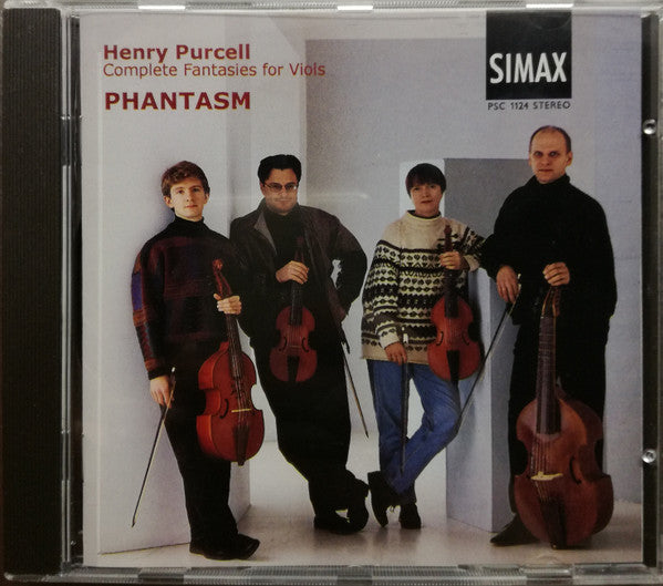 Complete Fantasies For Viols by Henry Purcell, Phantasm (3) - CD Album Cover
