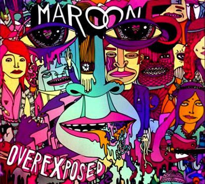 Overexposed by Maroon 5 - CD Album Cover