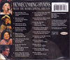 Homecoming Hymns With The Homecoming Friends by Homecoming Friends - CD Back Cover