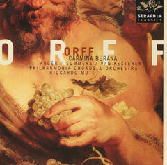 Carmina Burana by Carl Orff, Arleen Auger, Jonathan Summers, John Van Kesteren, Philharmonia Chorus, Philharmonia Orchestra, Riccardo Muti (CD)