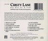 One Day At A Time by Cristy Lane - CD Back Cover