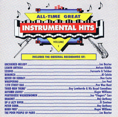 All-Time Great Instrumental Hits Volume 1 by Various (CD)