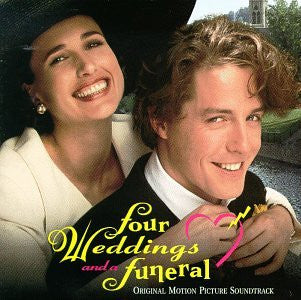 Four Weddings And A Funeral (Original Motion Picture Soundtrack) by Various - CD Album Cover