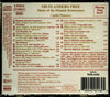 Oh Flanders Free Music Of The Flemish Renaissance by Johannes Ockeghem, Josquin Des Prés, Tielman Susato, Pierre de la Rue - CD Back Cover