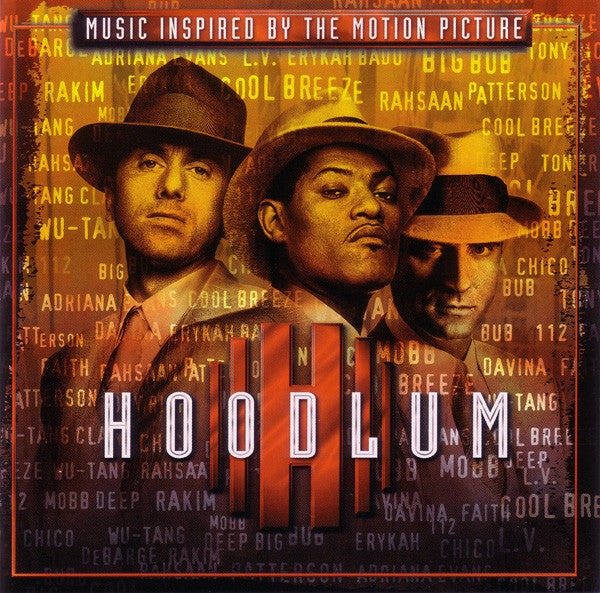 Hoodlum - Music Inspired By The Motion Picture by Various - CD Album Cover