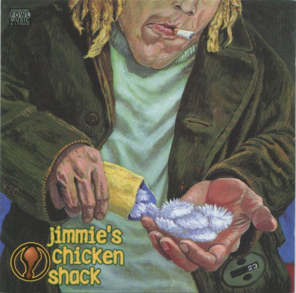 Pushing The Salmanilla Envelope by Jimmie's Chicken Shack - CD Album Cover