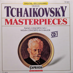 Masterpieces by Pyotr Ilyich Tchaikovsky (CD)