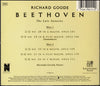 Late Sonatas, Opus 101, 106 (Hammerklavier), 109, 110, 111  by Richard Goode, Ludwig van Beethoven - CD Back Cover