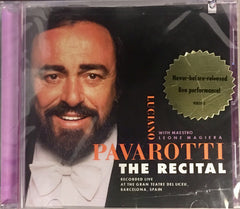 The Recital by Luciano Pavarotti, Leone Magiera (CD)