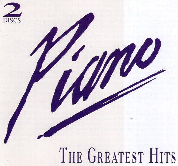 Piano The Greatest Hits by Various - CD Album Cover