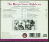 The Banjo Goes Highbrow by Douglas Back - CD Back Cover