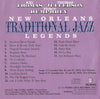 New Orleans Trumpet Kings! by Kid Thomas Valentine, Thomas Jefferson (2), Percy Humphrey, Jim Robinson (2) - CD Back Cover