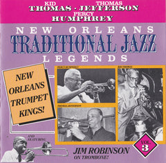 New Orleans Trumpet Kings! by Kid Thomas Valentine, Thomas Jefferson (2), Percy Humphrey, Jim Robinson (2) (CD)