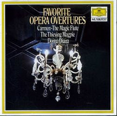 Favorite Opera Overtures  by Various (CD)