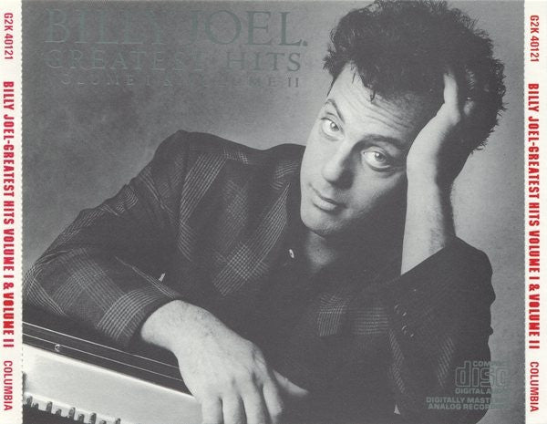 Greatest Hits Volume I & Volume II by Billy Joel - CD Album Cover