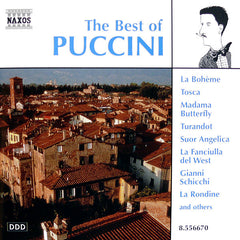 The Best Of Puccini by Giacomo Puccini (CD)