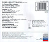Carnaval Des Animaux, Danse Macabre, Etc. by Camille Saint-Saëns, Cristina Ortiz, Pascal Rogé, Charles Dutoit, London Sinfonietta, Philharmonia Orchestra - CD Back Cover