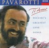 Ti Amo - Puccini's Greatest Love Songs by Luciano Pavarotti - CD Album Cover