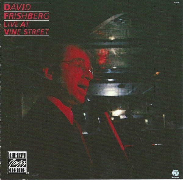 Live At Vine Street by Dave Frishberg - CD Album Cover