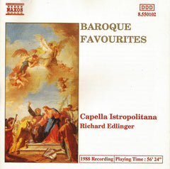 Baroque Favorites by Capella Istropolitana, Richard Edlinger (CD)