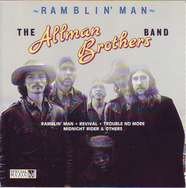 Ramblin' Man by The Allman Brothers Band - CD Album Cover