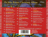 The John Rutter Christmas Album by John Rutter, The Cambridge Singers, City Of London Sinfonia - CD Back Cover