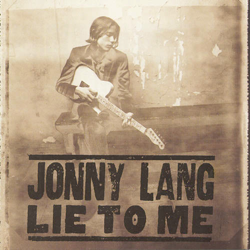 Lie To Me by Jonny Lang - CD Album Cover