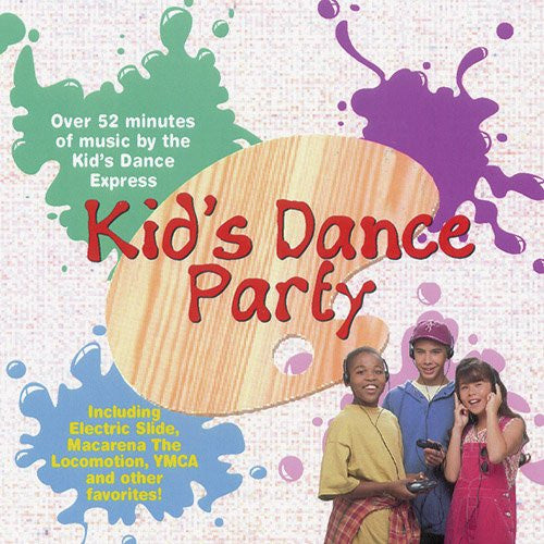 Kid's Dance Party by The Kid's Dance Express - CD Album Cover