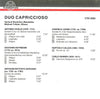Duo Capriccioso by Duo Capriccioso (CD)