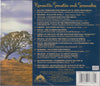 Romantic Sonatas And Serenades by Various - CD Back Cover