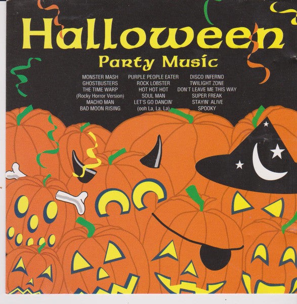 Halloween Party Music by Various - CD Album Cover