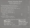 Berühmte Orgelwerke Vol. 1 = Famous Organ Works Vol. 1 by Johann Sebastian Bach - CD Back Cover