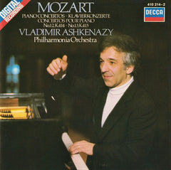 Piano Concertos by Wolfgang Amadeus Mozart, Vladimir Ashkenazy, Philharmonia Orchestra (CD)