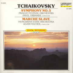 Symphony No. 5 - Marche Slave by Pyotr Ilyich Tchaikovsky, Prager Festivalorchester, Pavel Urbanek, Hungarian State Orchestra, Adam Fischer (2) (CD)