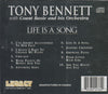 Life Is A Song by Tony Bennett, Count Basie, Count Basie Orchestra - CD Back Cover