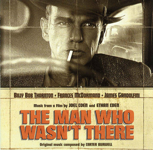 The Man Who Wasn't There by Carter Burwell - CD Album Cover
