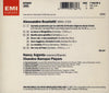 Cantatas by Alessandro Scarlatti, Nancy Argenta, The Chandos Baroque Players - CD Back Cover