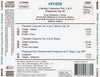 Clarinet Concertos Nos. 1 And 3 / Potpourri, Op. 80 by Louis Spohr, Ernst Ottensamer, Slovak State Philharmonic Orchestra, Košice, Slovak Radio Symphony Orchestra, Johannes Wildner - CD Back Cover